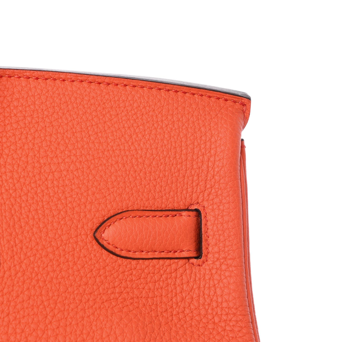 Togo Birkin 35 Orange Poppy