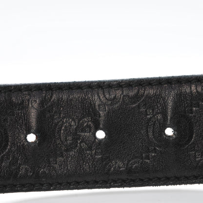 Gucci Guccissima Interlocking G 40mm Belt 80 32 Black 9 of 9