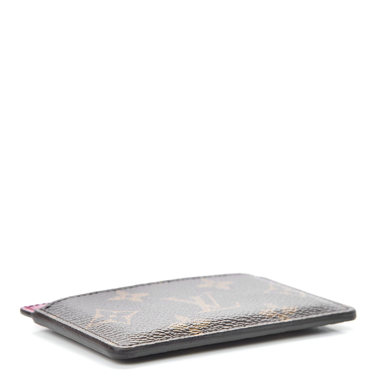 Monogram Card Holder Fuchsia
