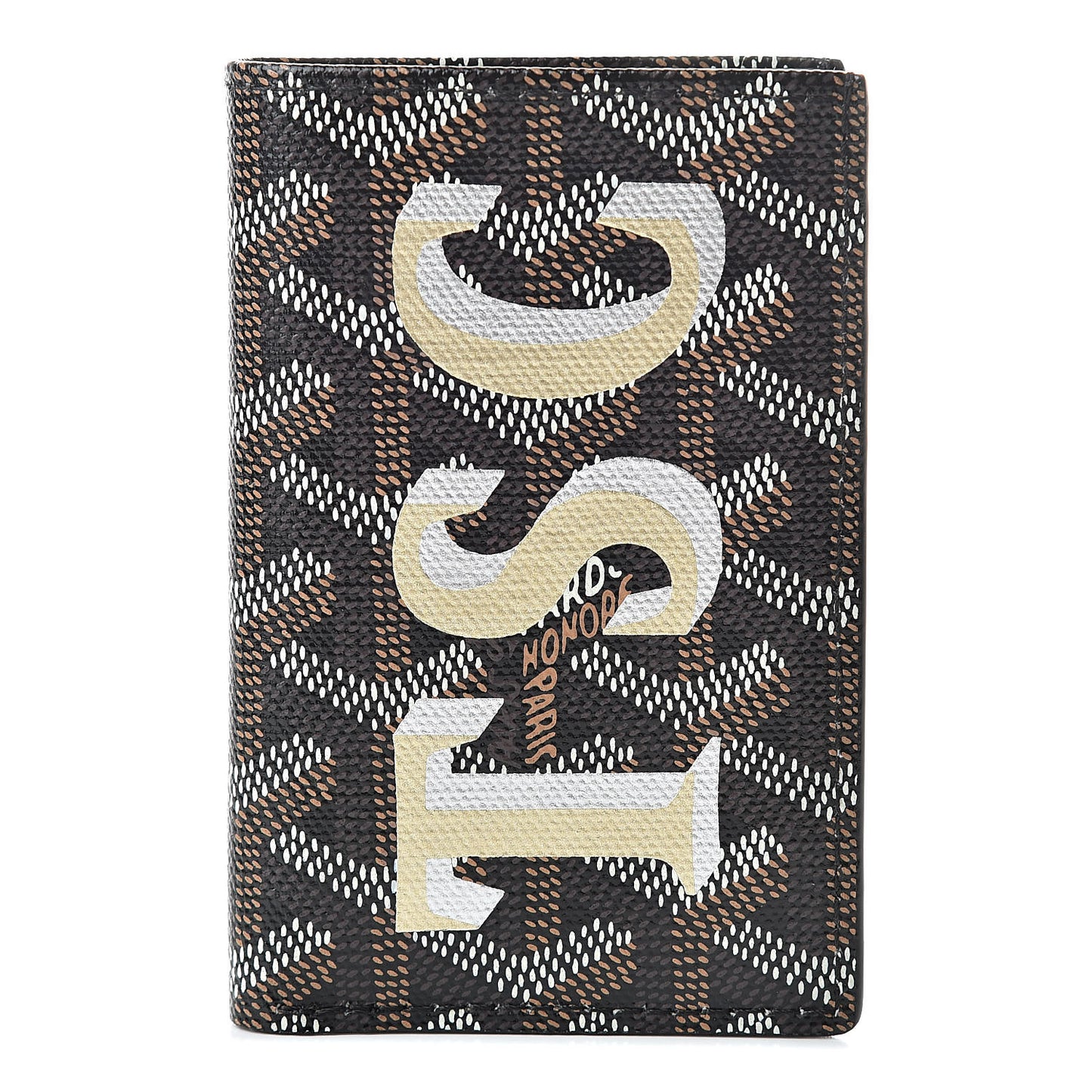 Goyardine Saint Pierre Card Holder Black