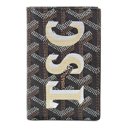 Goyard Goyardine Saint Pierre Card Holder Black 1 of 8