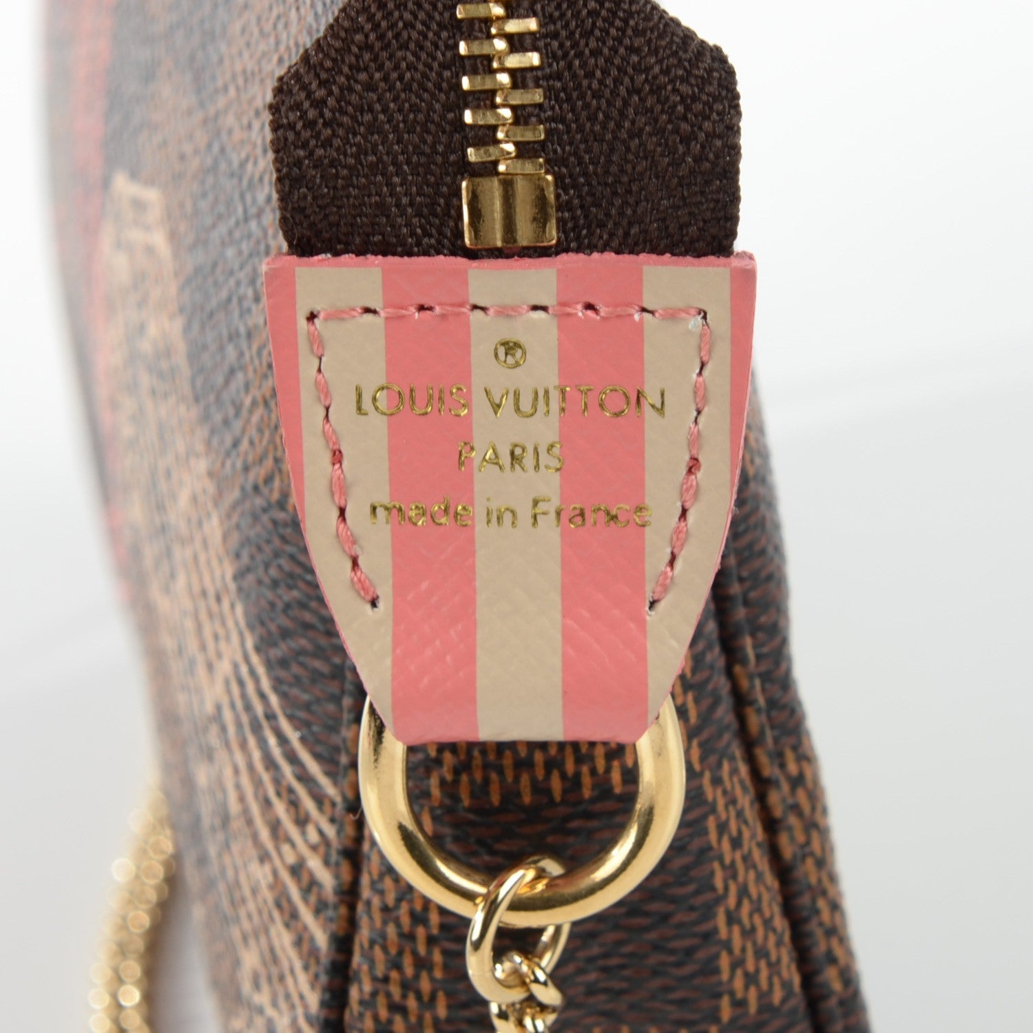 Louis Vuitton Damier Ebene 2014 Christmas Animation Mini Pochette Accessories 7 of 7