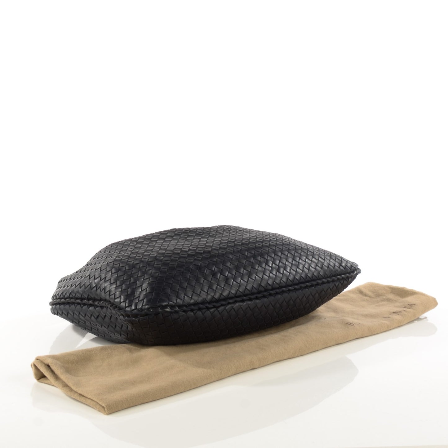 Nappa Intrecciato Large Veneta Hobo Tourmaline