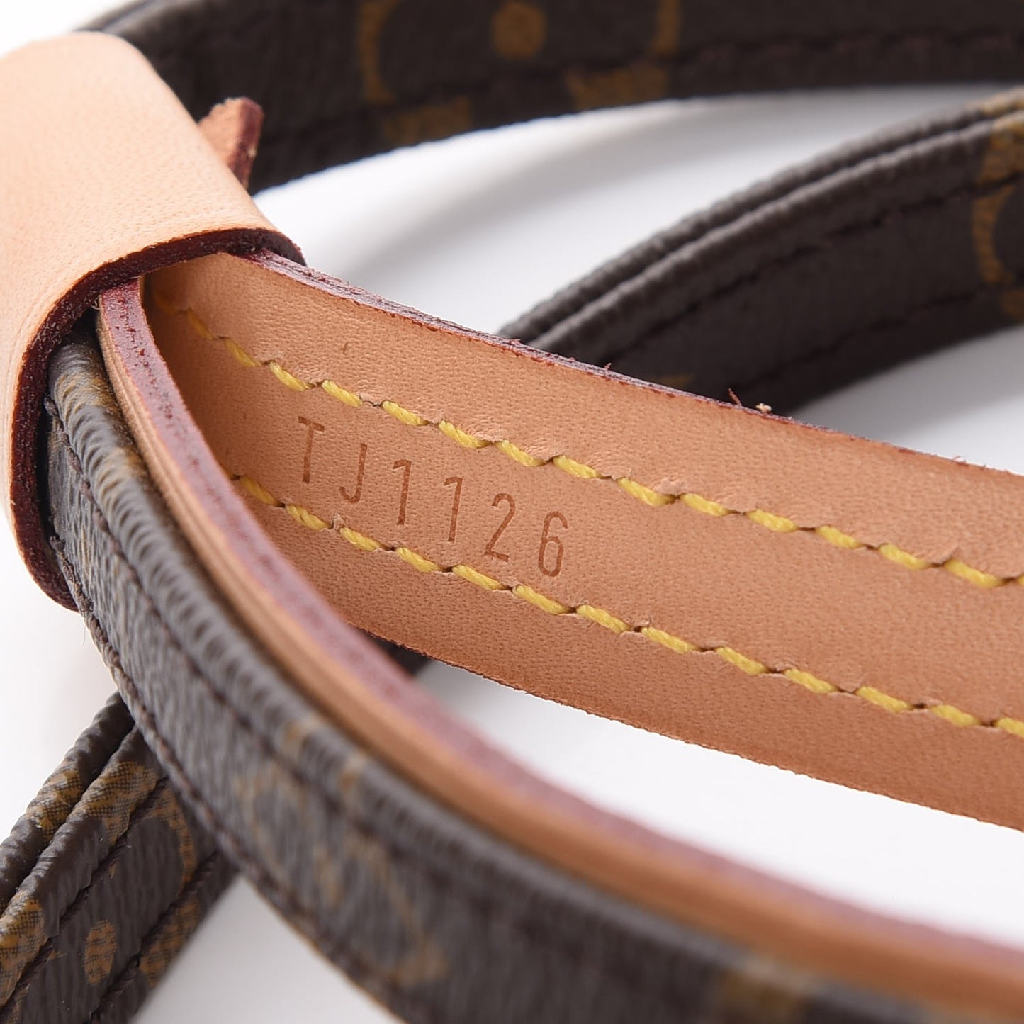 Monogram Baxter Dog Leash GM