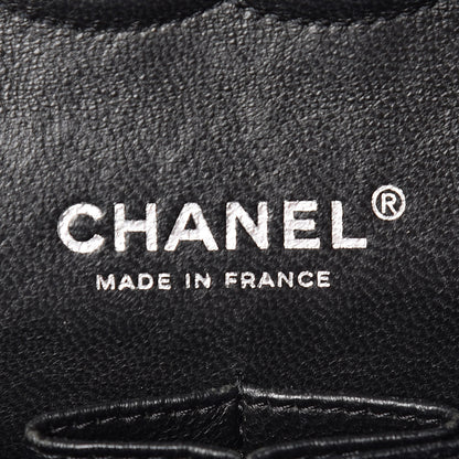 Chanel Caviar Quilted Medium Double Flap Black 8 of 10