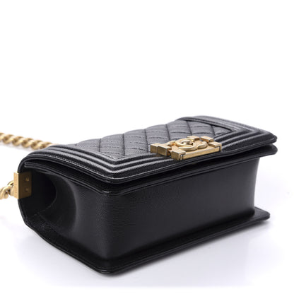 Chanel Caviar Quilted Small Boy Flap Black 4 of 10