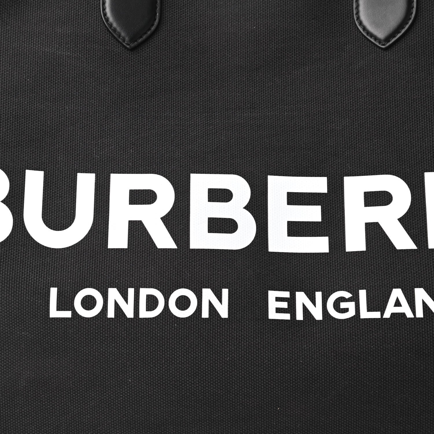 Burberry Canvas Lewes Tote Black 10 of 10