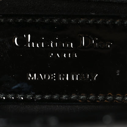 Christian Dior Patent Cannage Small Lady Dior Black 6 of 12