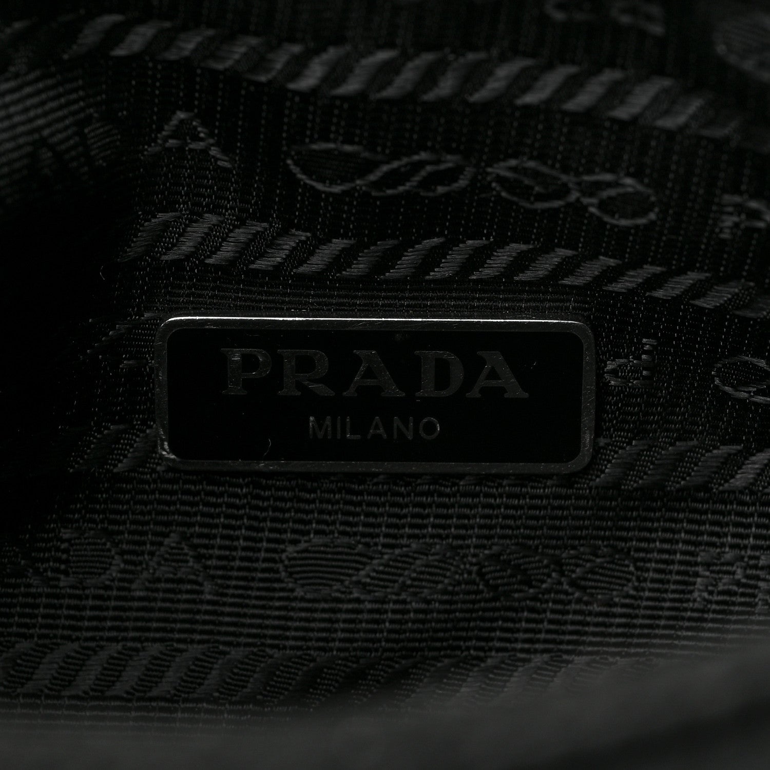 Prada Tessuto Nylon Mini Re-Edition 2000 Bag Black 6 of 8