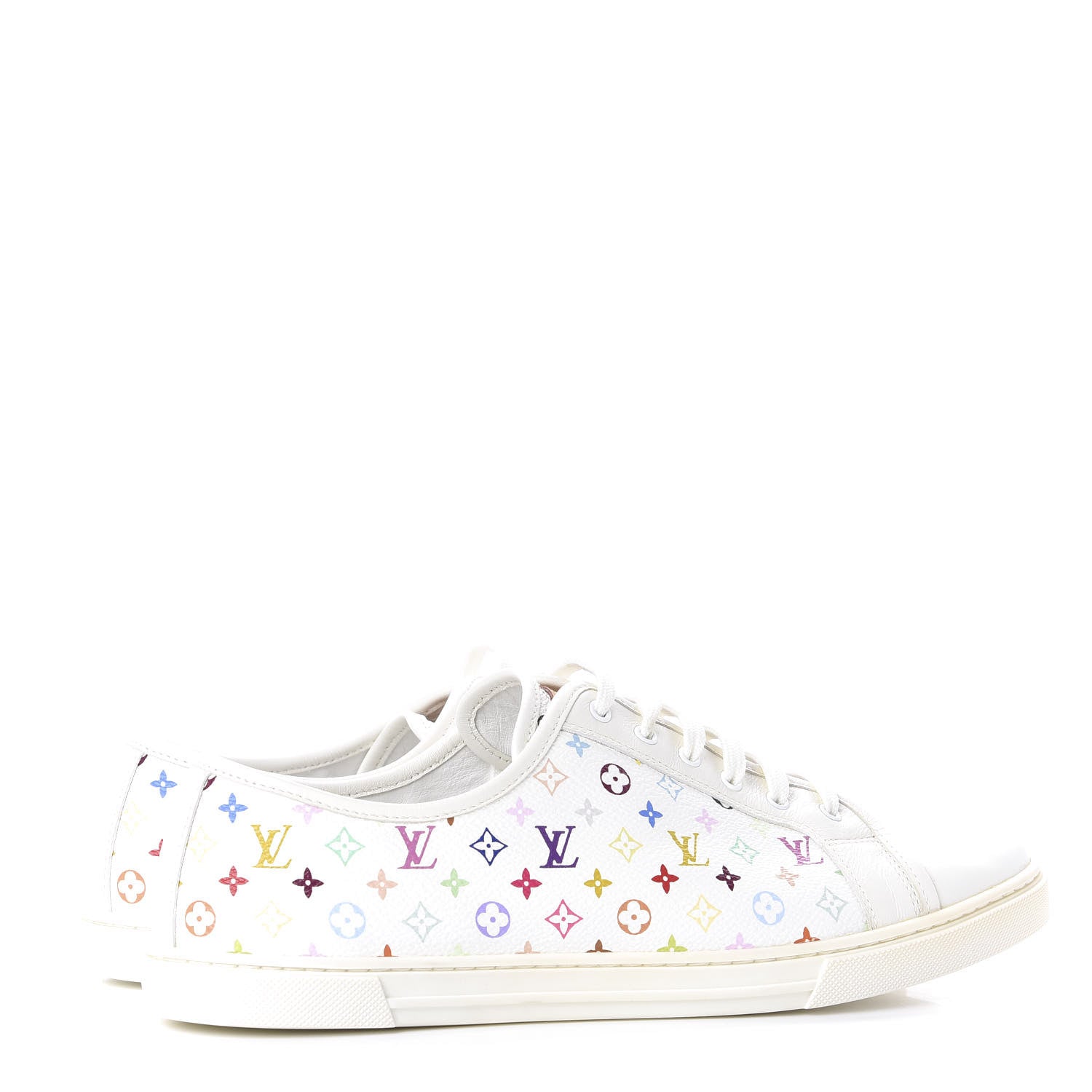 Louis Vuitton Monogram Multicolor Sneakers 39.5 White 4 of 10