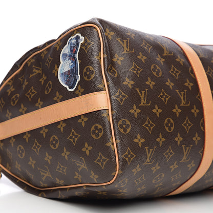 Louis Vuitton Monogram World Tour Keepall Bandouliere 50 8 of 9