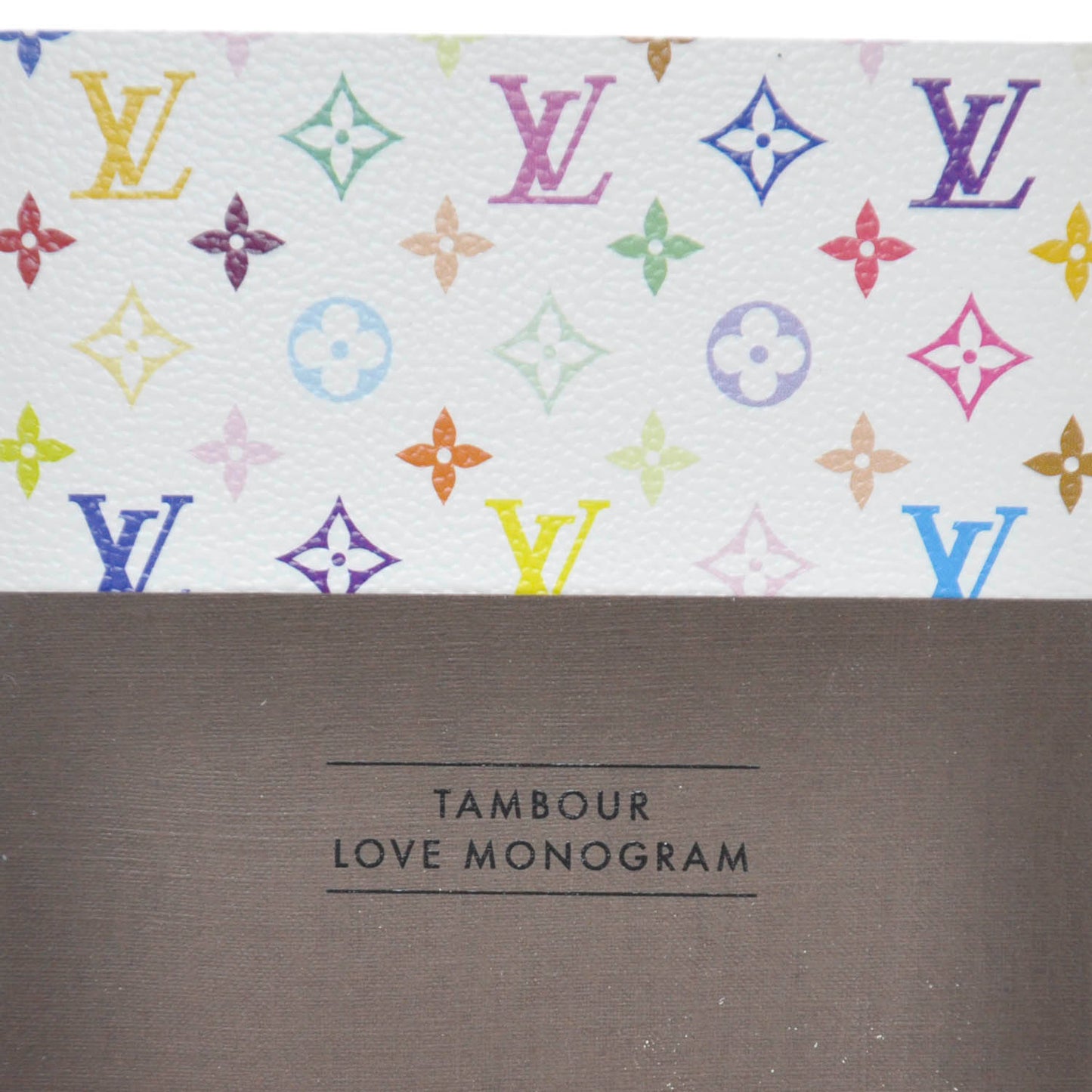 Stainless Steel Monogram Multicolor 28mm Tambour Murakami Quartz Watch