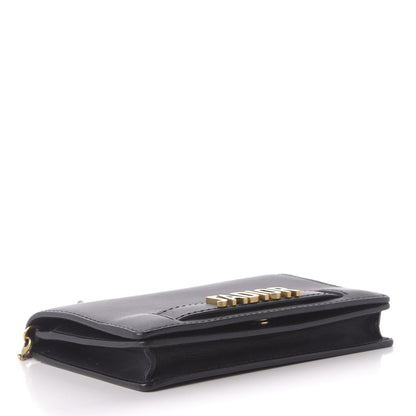 Christian Dior Calfskin J'Adior Wallet on Chain Pouch Black 4 of 10