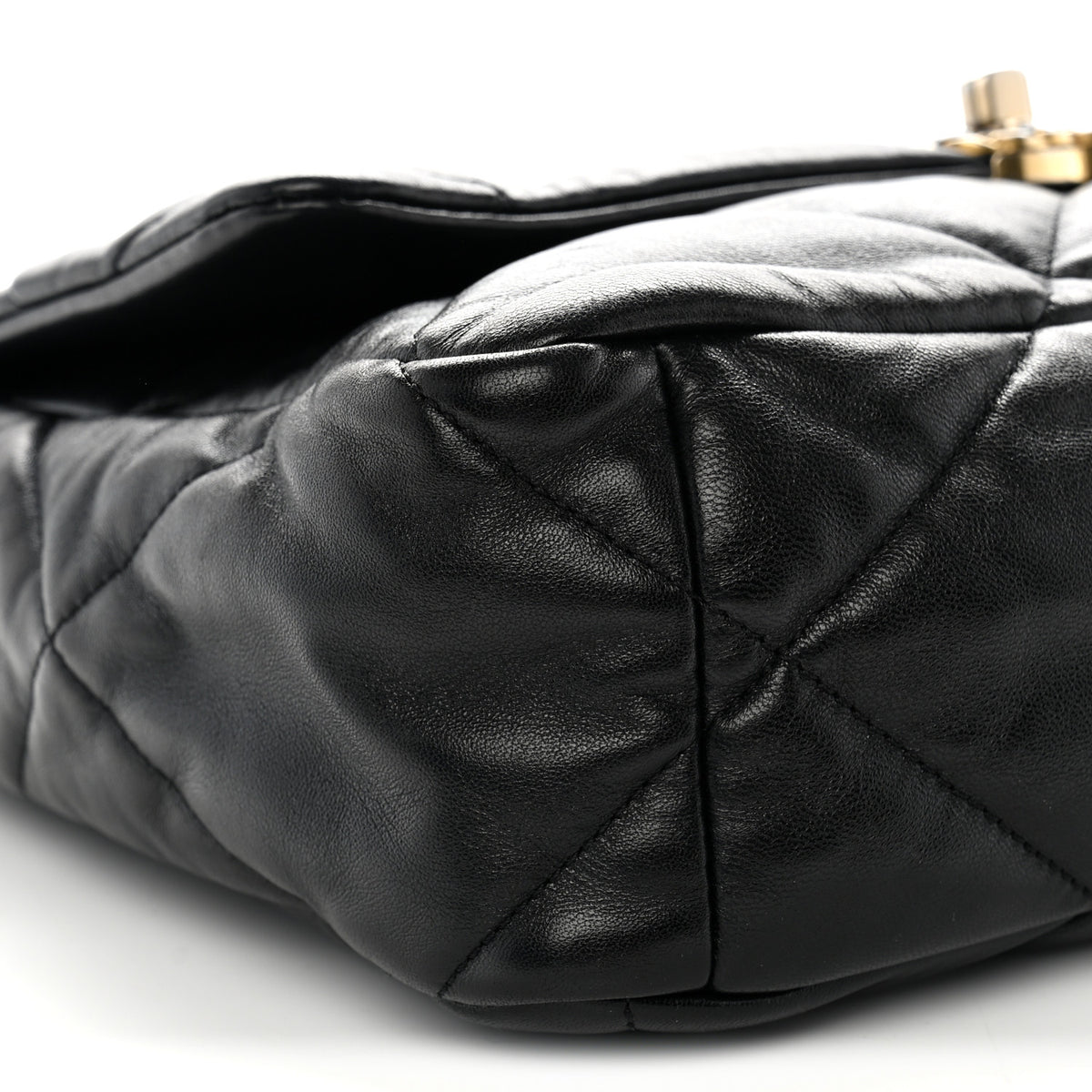 Chanel Lambskin Quilted Large Chanel 19 Flap Black 9 of 11