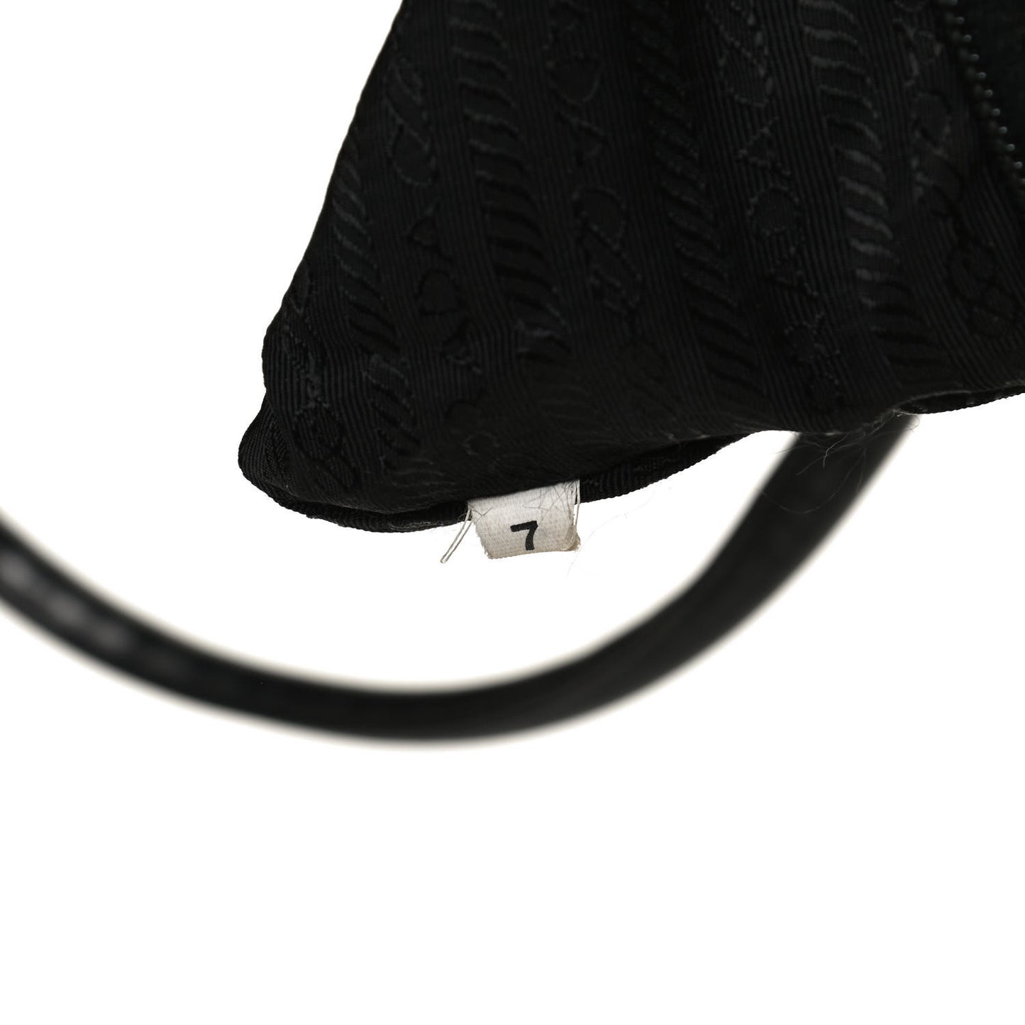 Tessuto Nylon Soft Calf Tote Black
