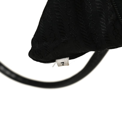 Prada Tessuto Nylon Soft Calf Tote Black 7 of 12