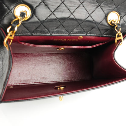 Chanel Lambskin Quilted Small Shoulder Bag Black 6 of 10