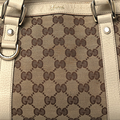 Gucci Monogram Small Abbey Tote Off White 16 of 41