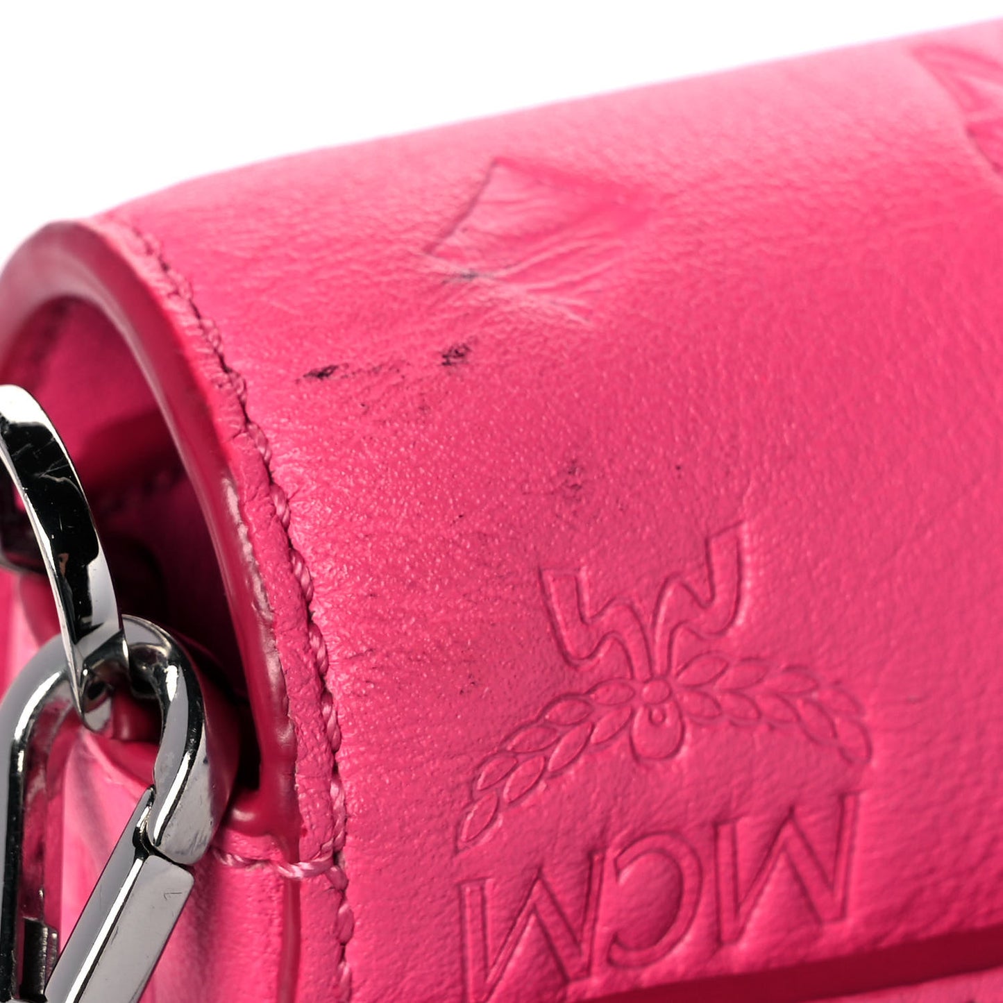 Calfskin Ottomar Large Patricia Wallet On Chain Pink