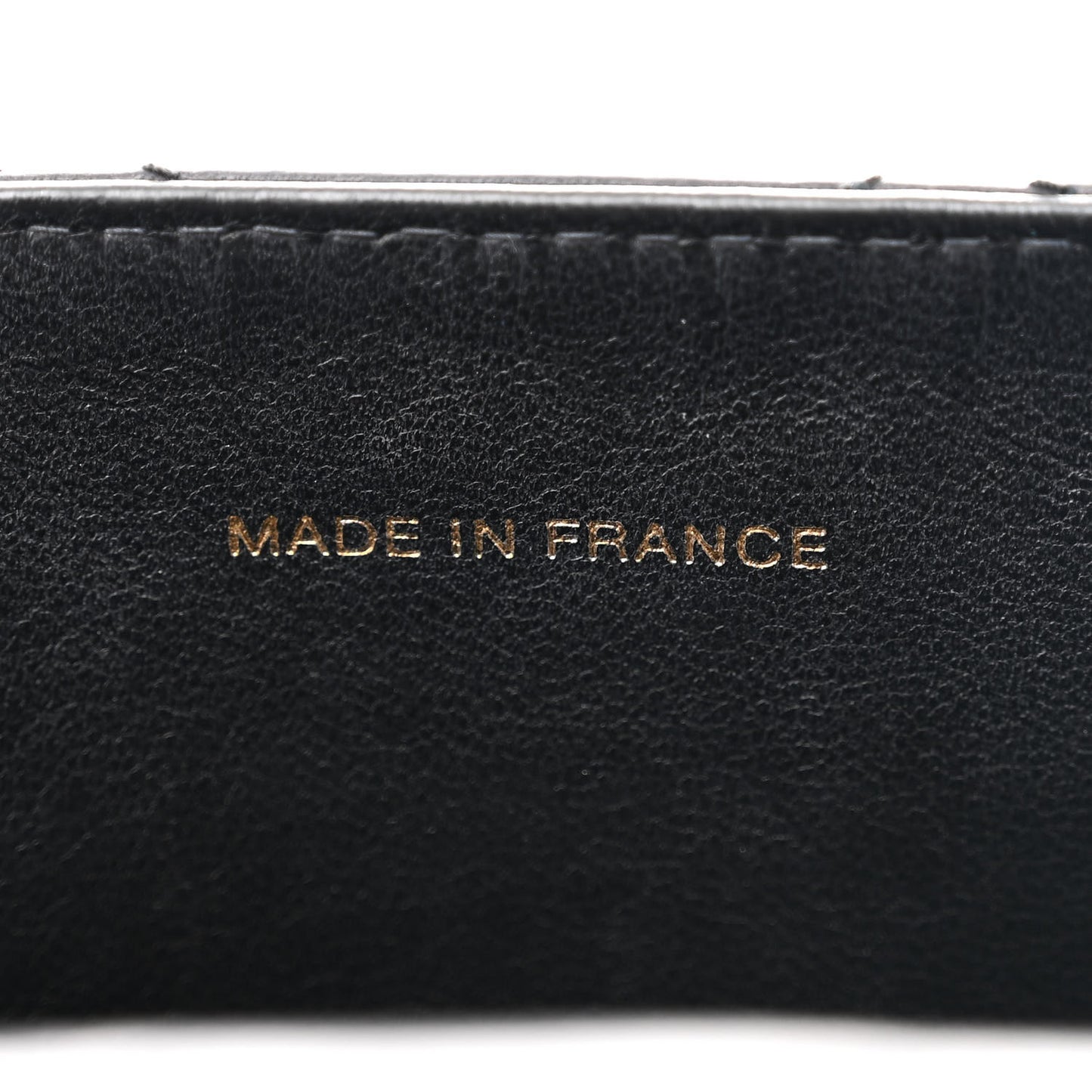 Lambskin Quilted CC Flap Shoulder Bag Black