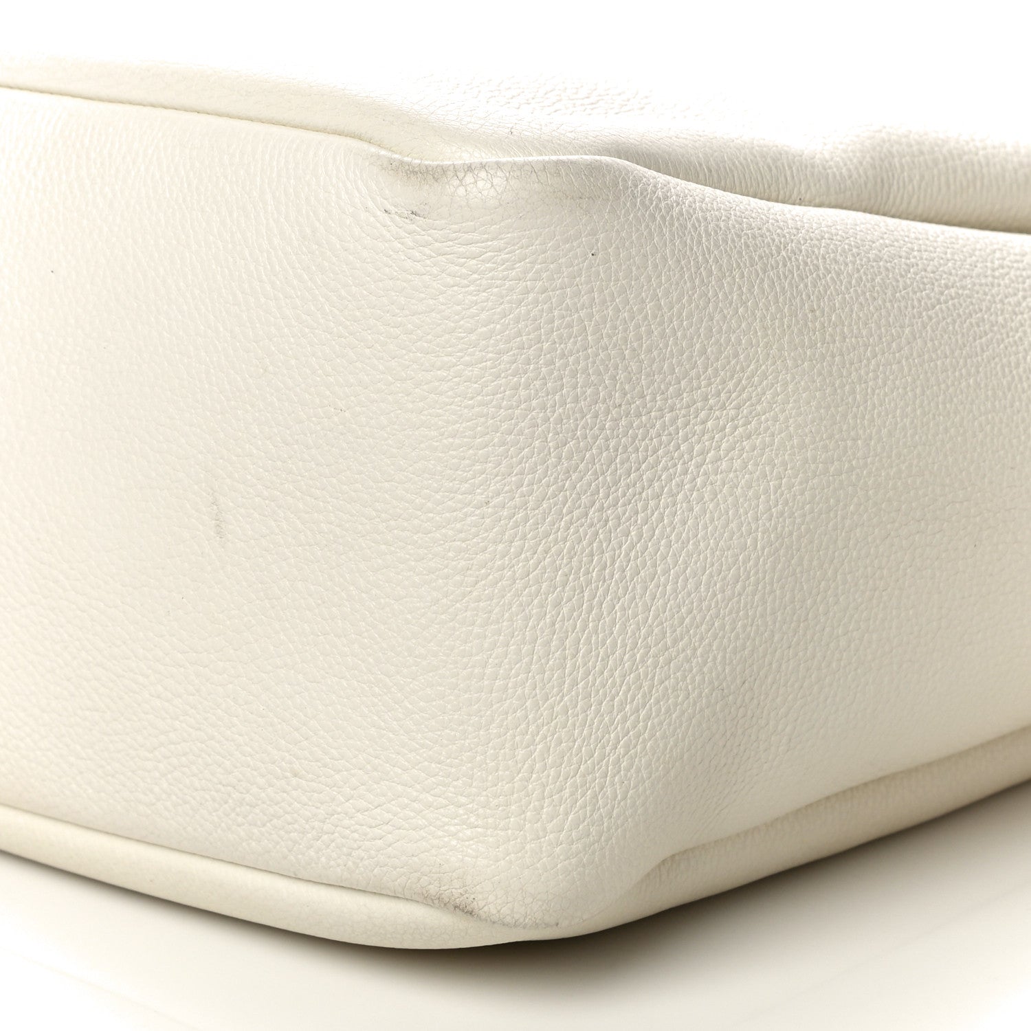 Prada Vitello Daino Dynamique Tote White Caramel 8 of 13