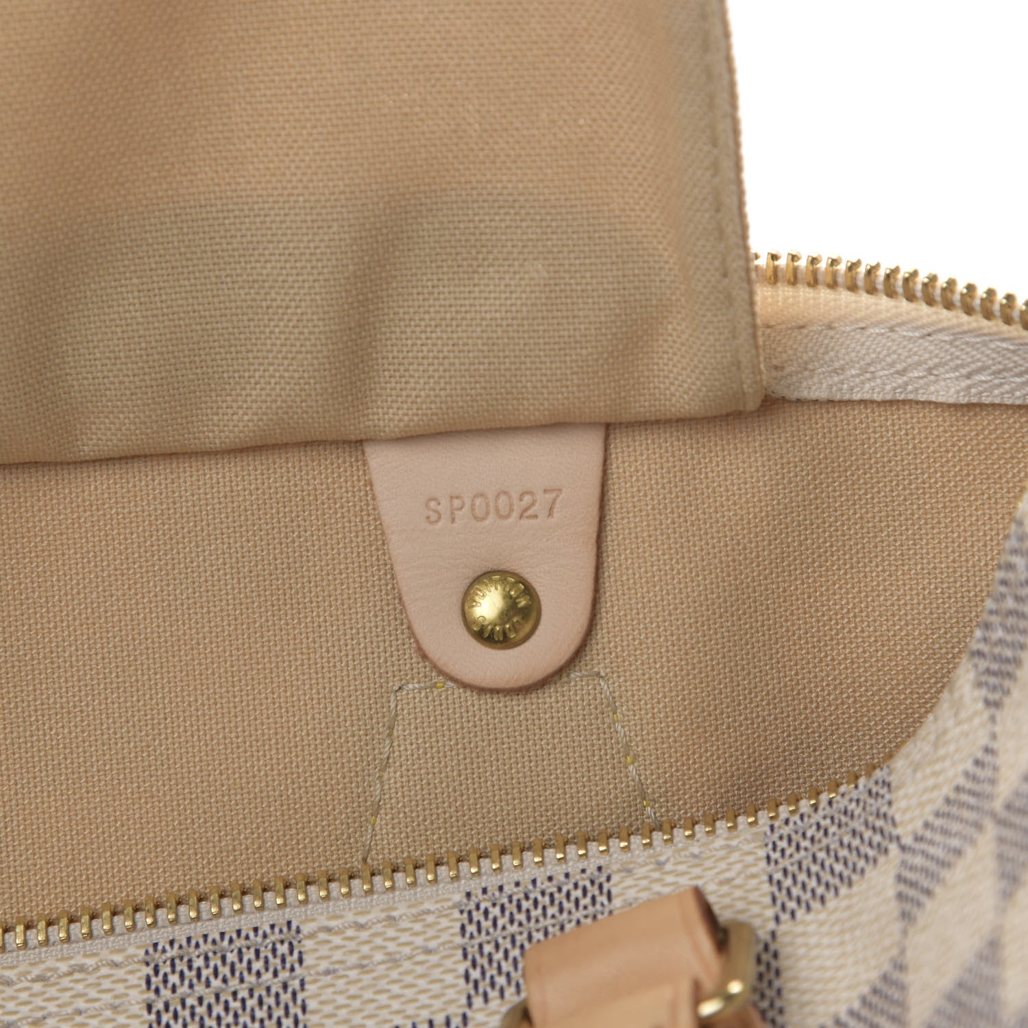Louis Vuitton Damier Azur Speedy 30 6 of 11