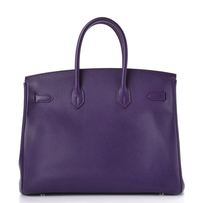 Hermes Epsom Birkin 35 Iris 4 of 43