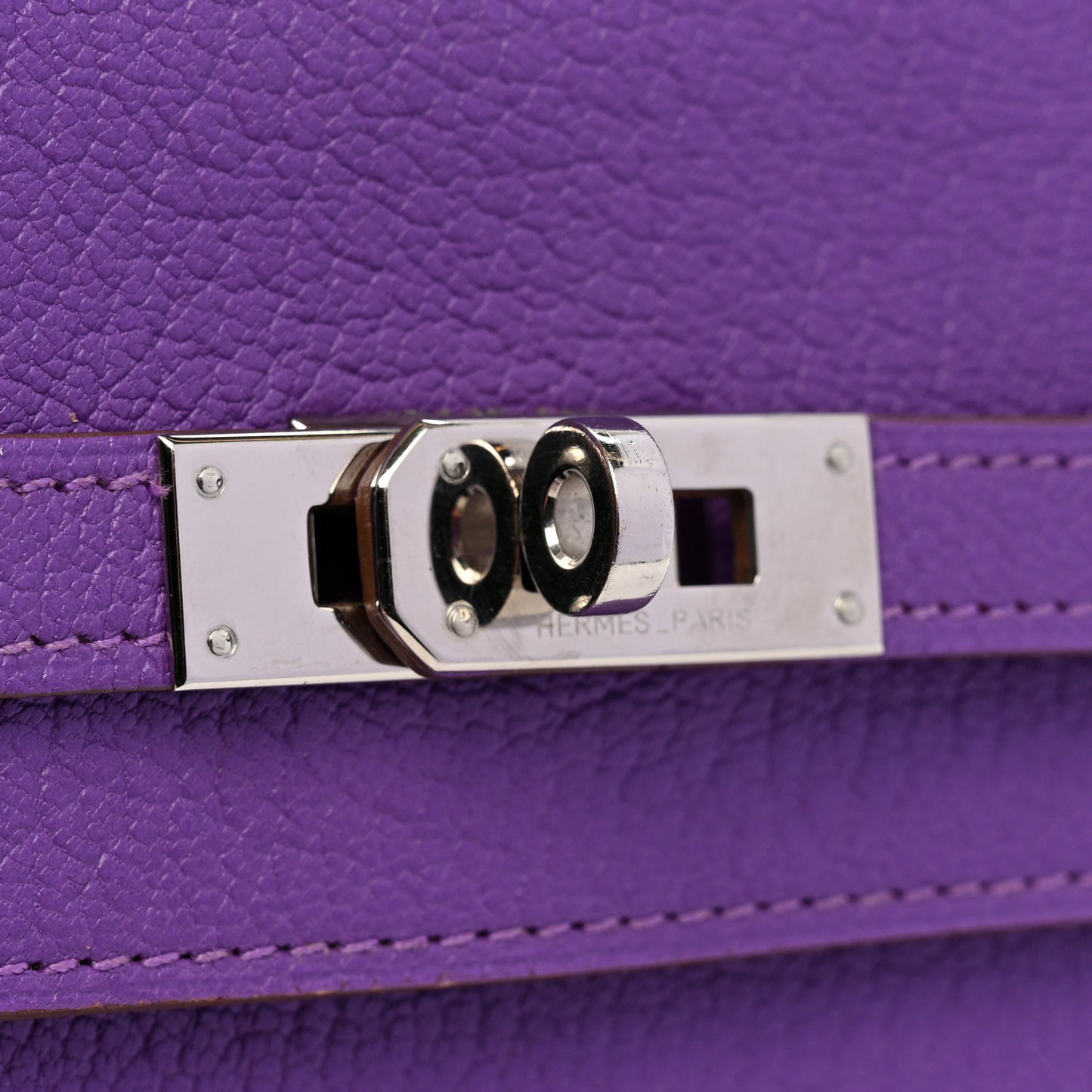 Chevre Mysore Kelly Longue Wallet Violet