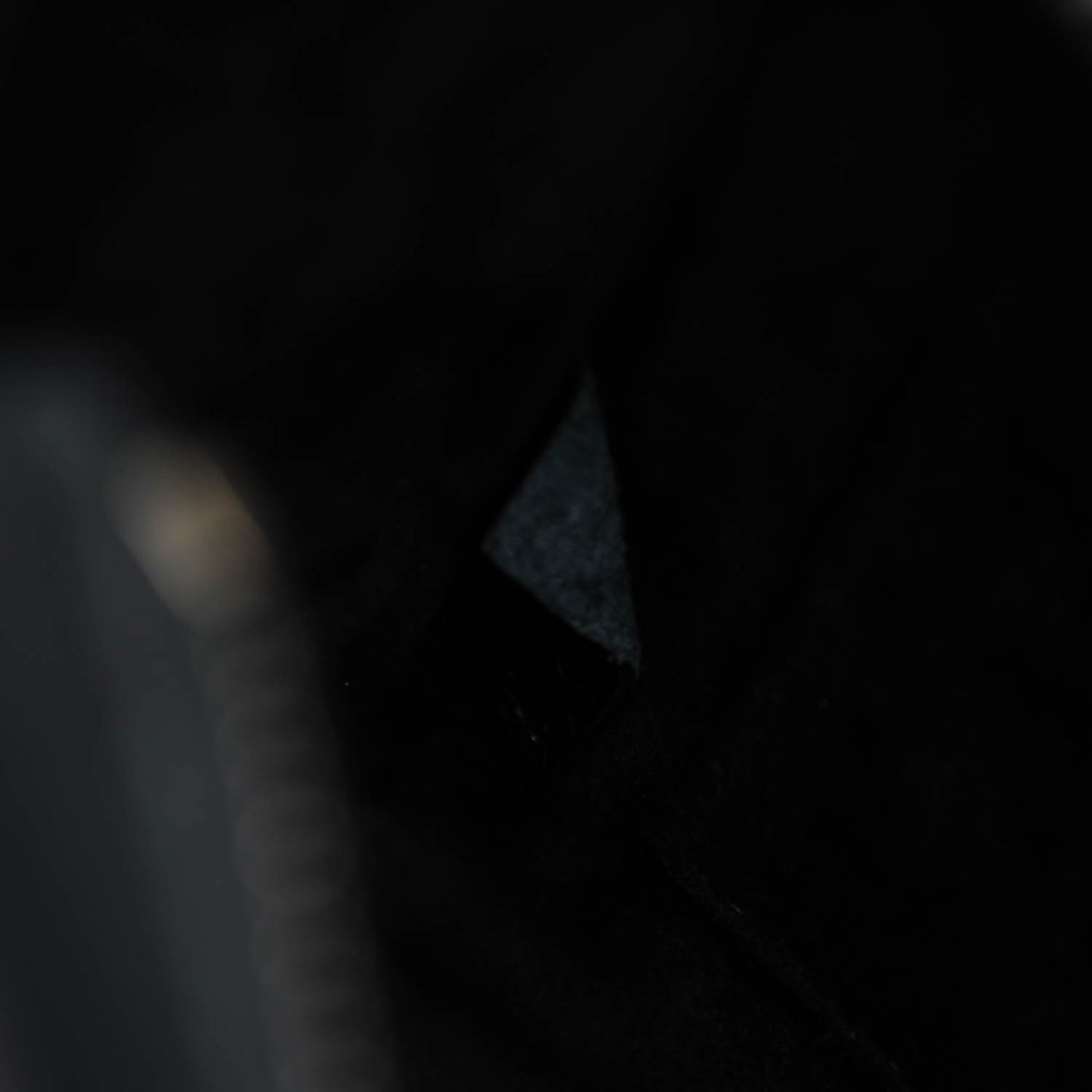 Drummed Calfskin Nano Luggage Black