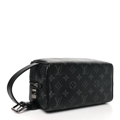 Louis Vuitton Monogram Eclipse Locker Dopp Kit Toilet Pouch 4 of 8