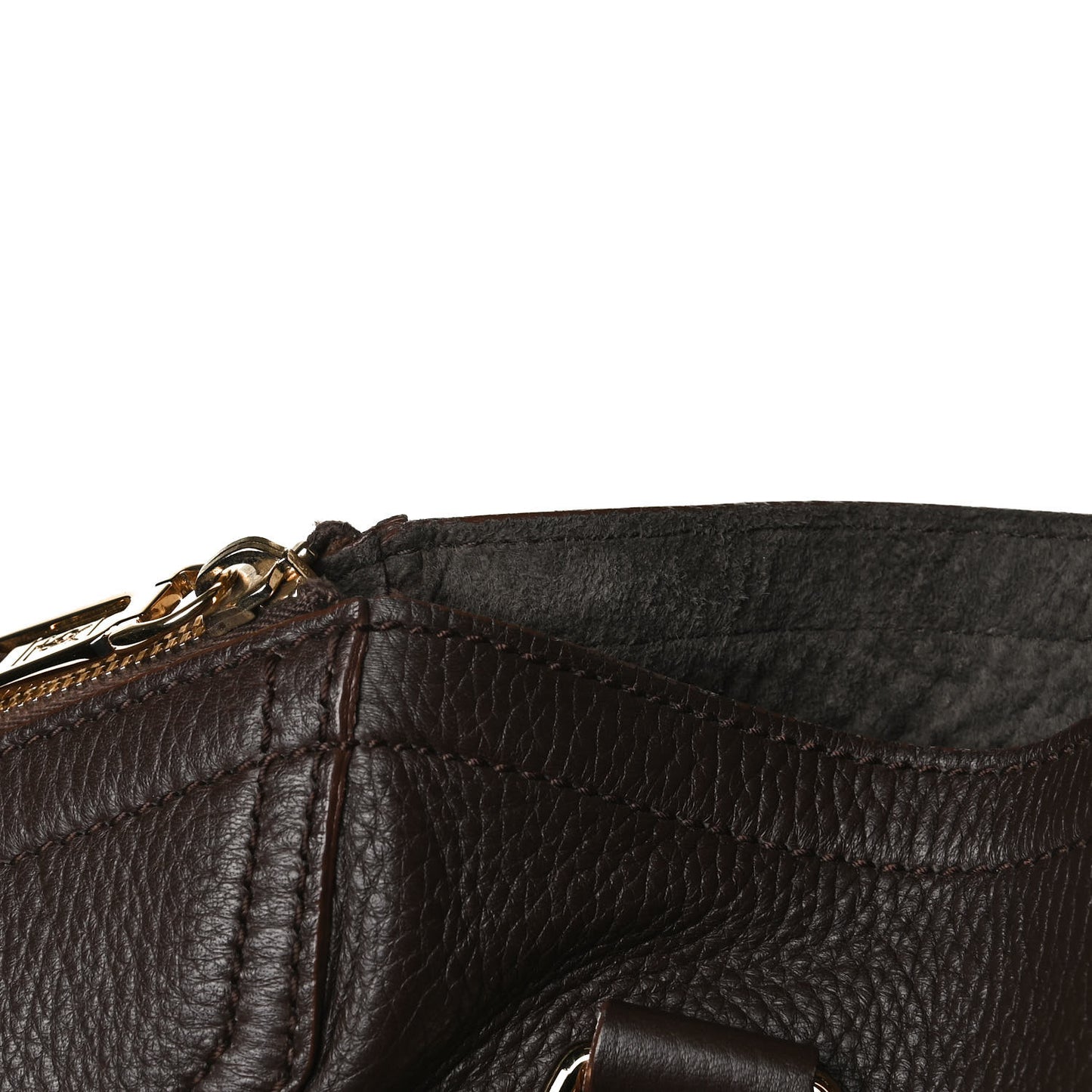 Calfskin XL Downtown Tote Brown