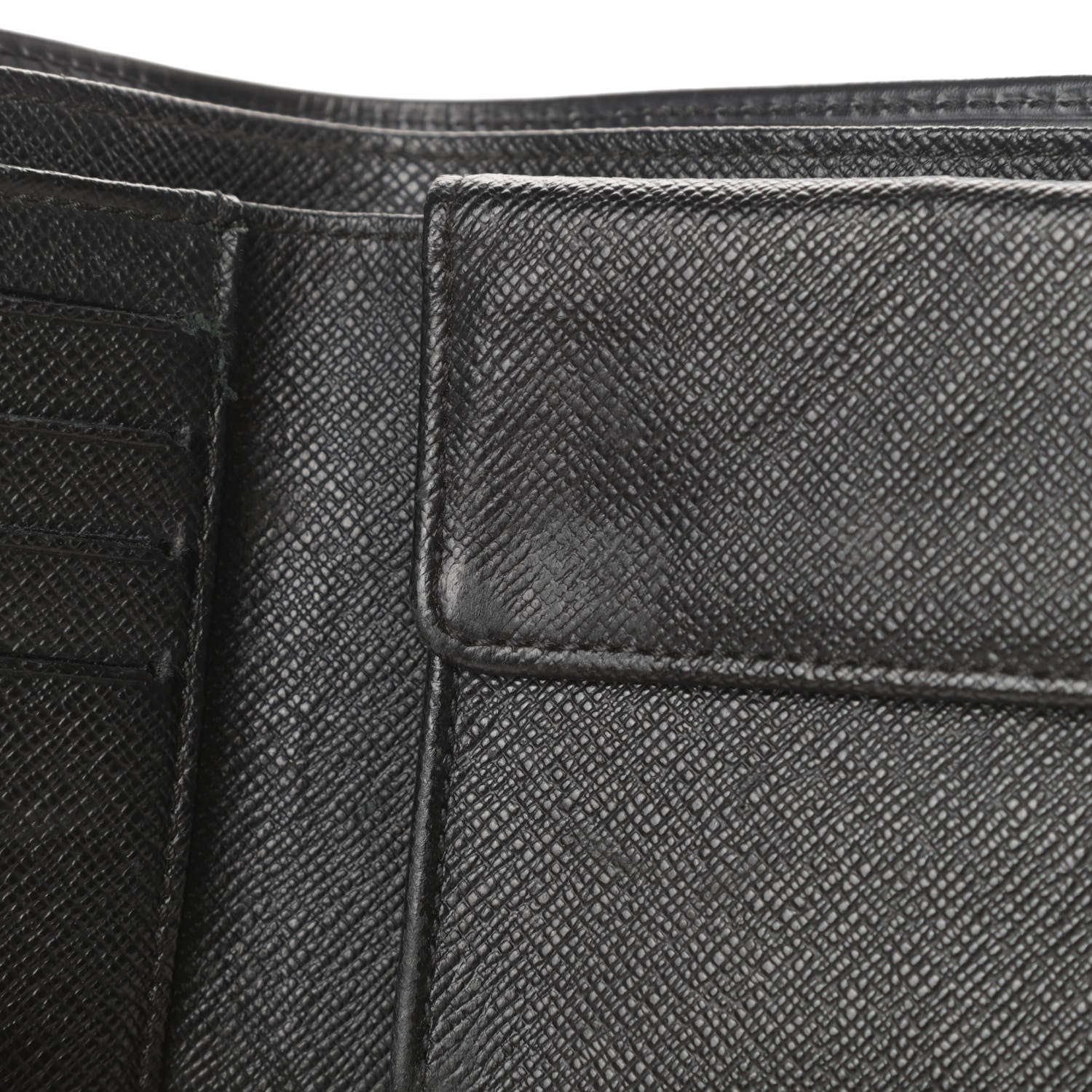 Louis Vuitton Epi Marco Wallet Black 8 of 9