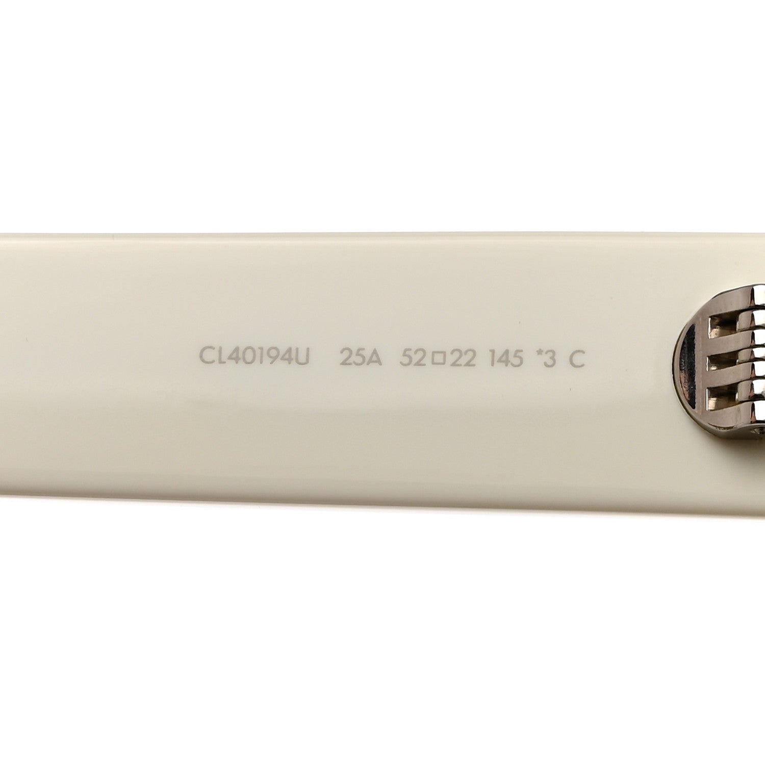 Celine Acetate Triomphe 01 Sunglasses CL 40194U White 5 of 7