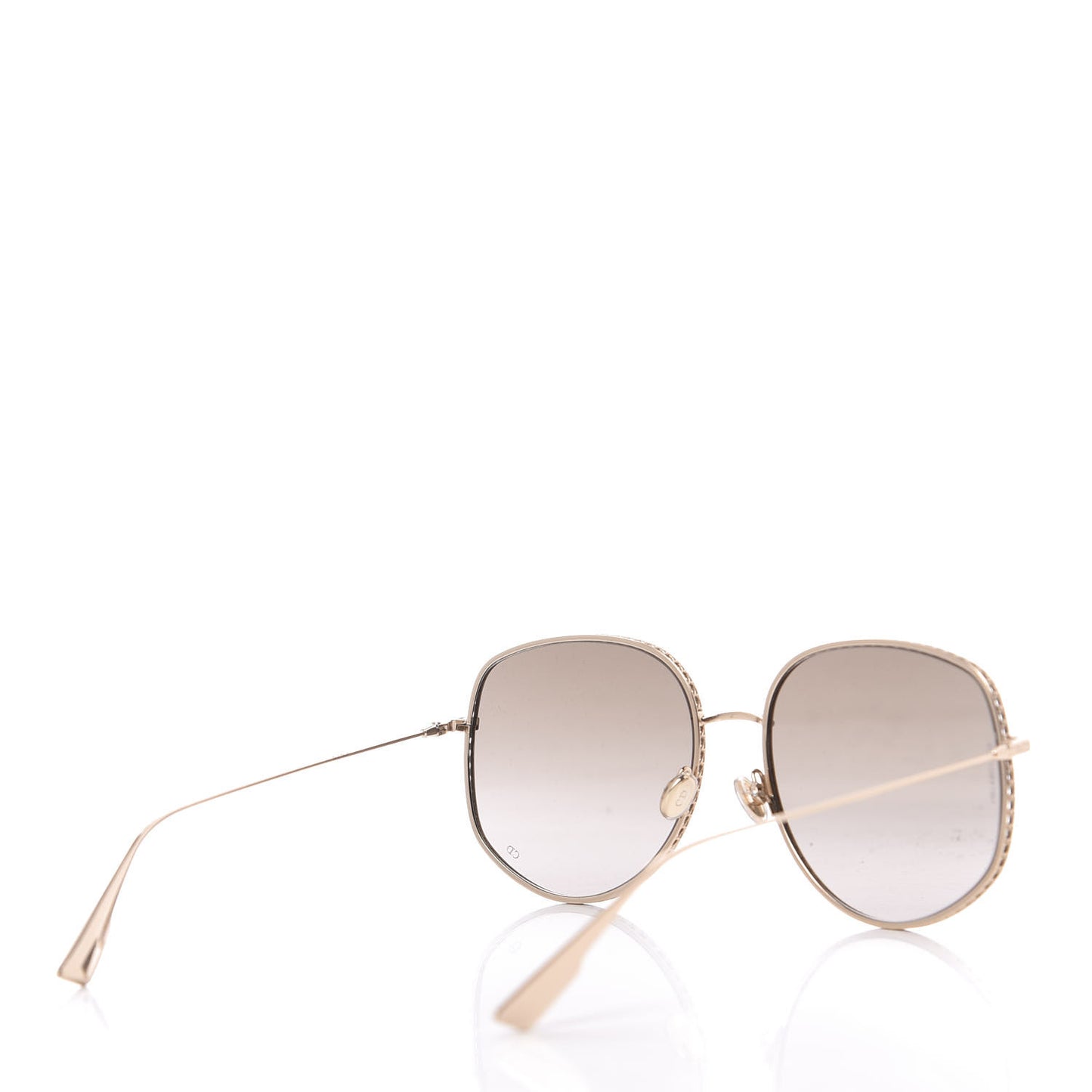 Metal Dior By Dior 2 Sunglasses Gold