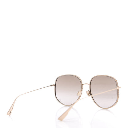 Christian Dior Metal Dior By Dior 2 Sunglasses Gold 4 of 10