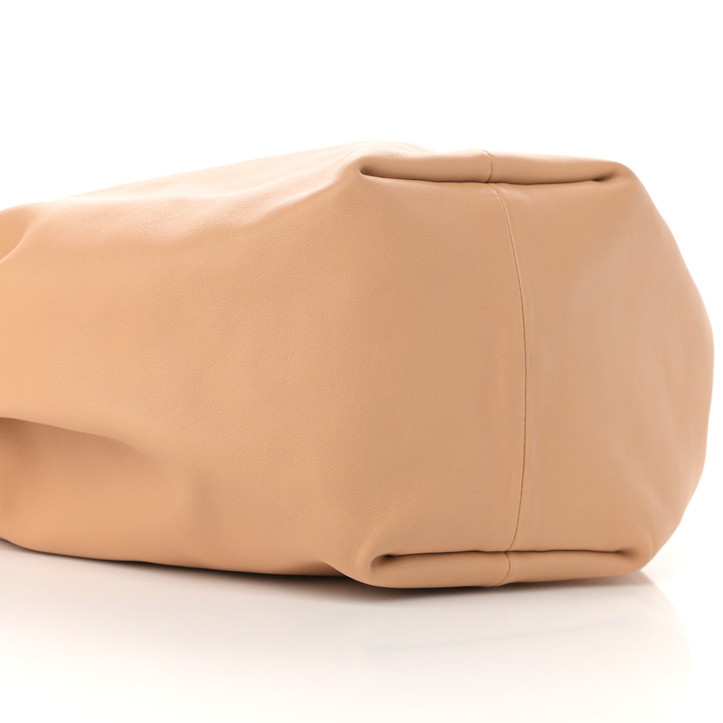 Calfskin Mini Double Knot Bag Almond