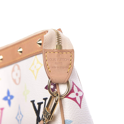 Louis Vuitton Monogram Multicolor Pochette Accessories White 8 of 11