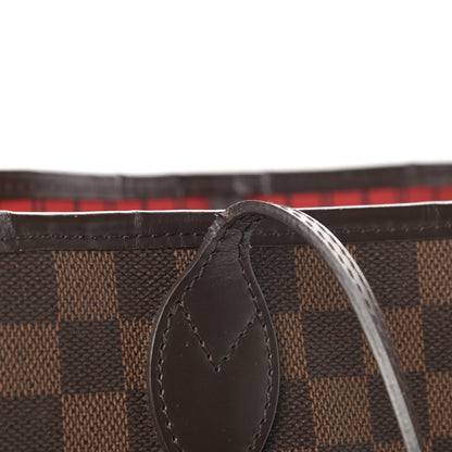 Louis Vuitton Damier Ebene Neverfull MM 18 of 19