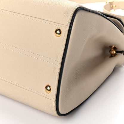 Louis Vuitton Grained Calfskin Monogram Double V Creme 9 of 9