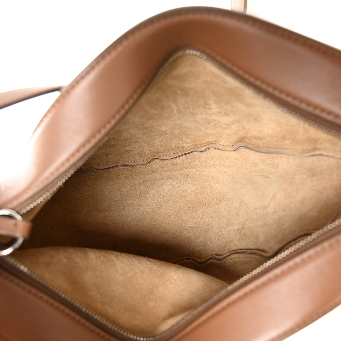 Smooth Calfskin Small Slouchy Banana Bag Muschio