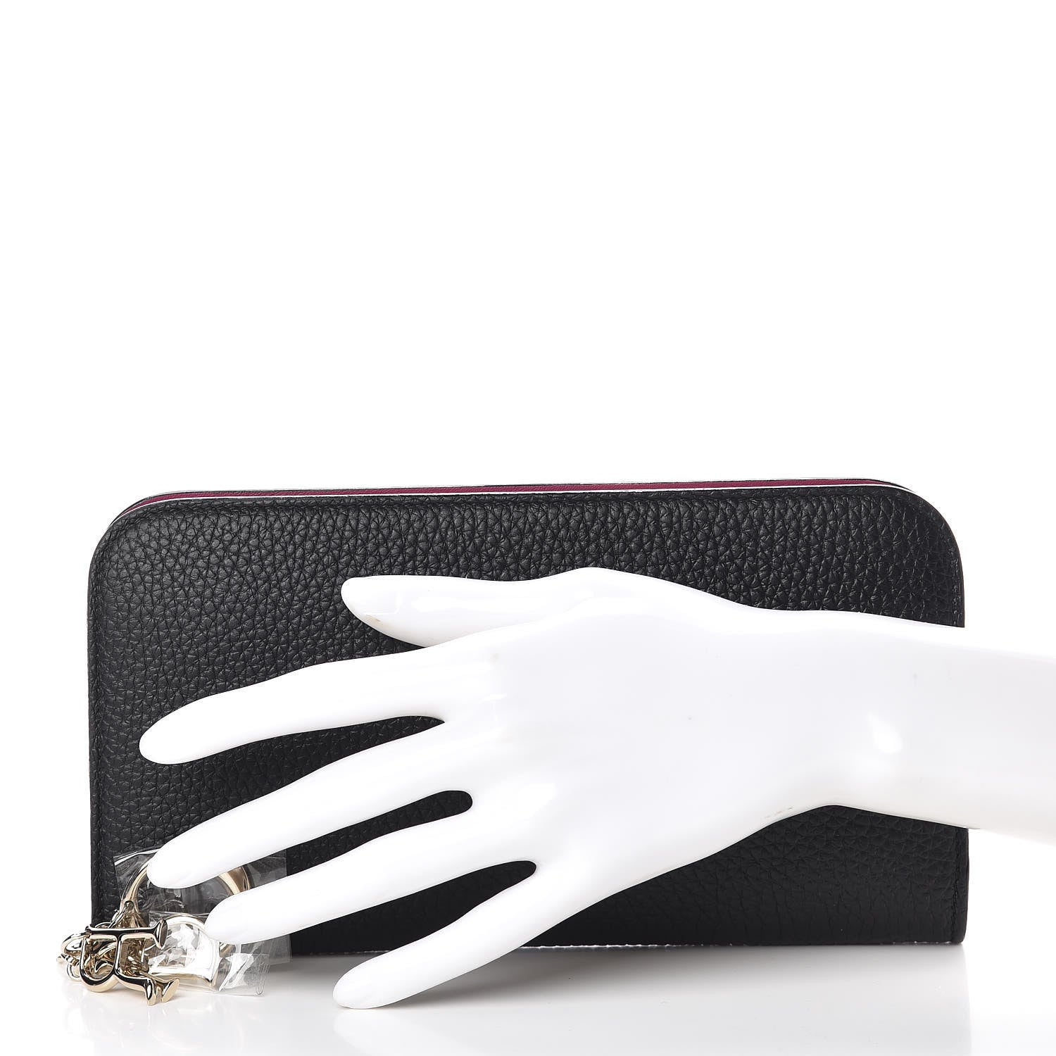 Christian Dior Bullcalf Diorissimo Voyageur Wallet Black 2 of 10
