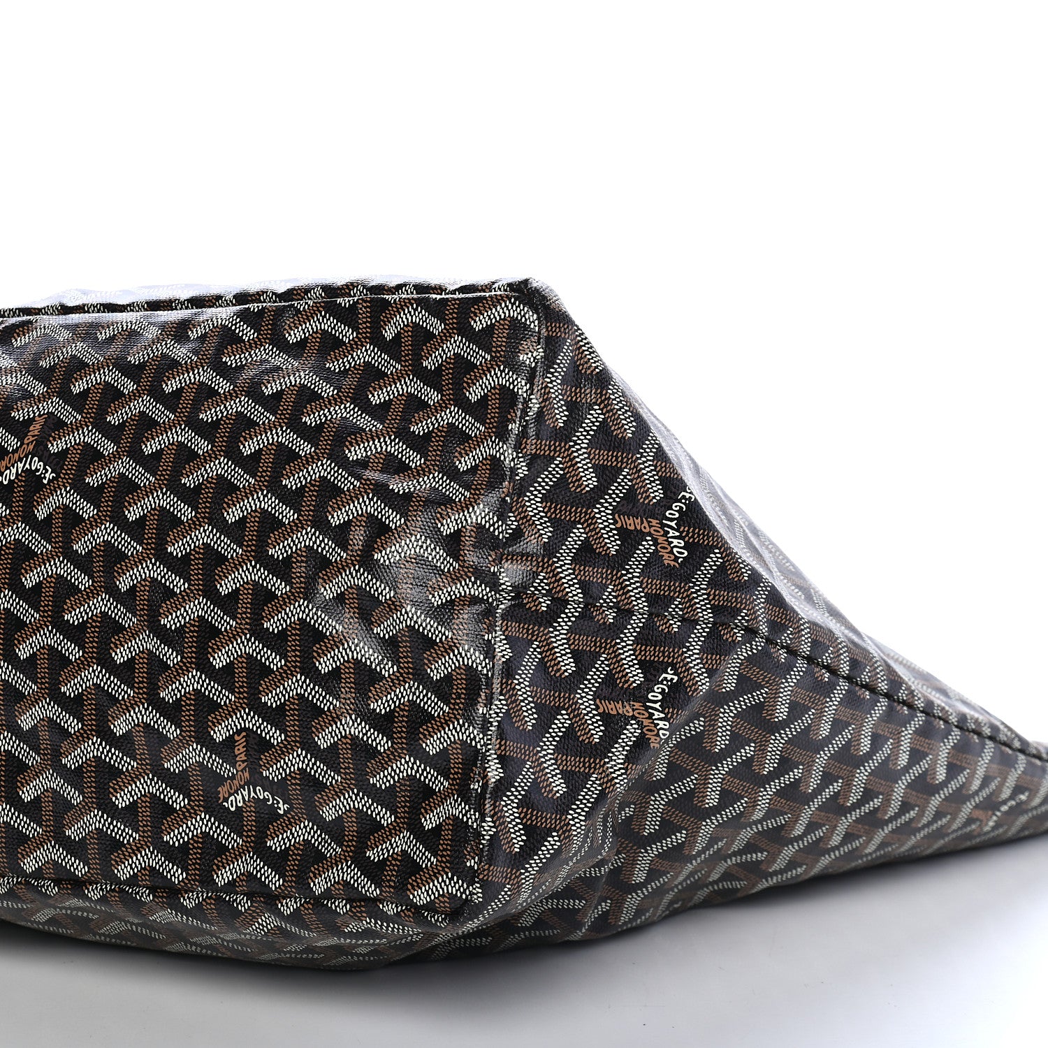 Goyard Goyardine Saint Louis GM Black Gold 7 of 7