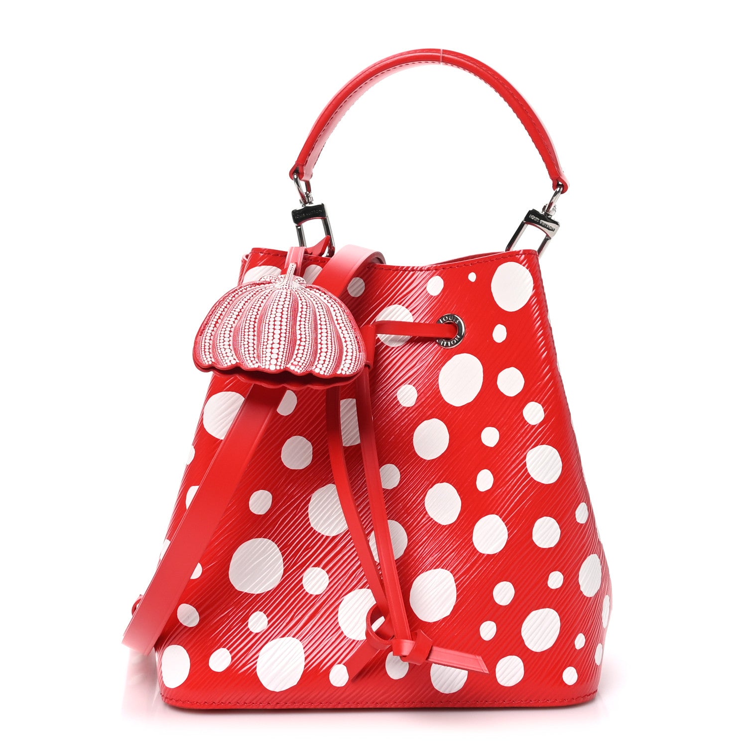 Louis Vuitton LV X YK Epi Neonoe BB Rouge White 1 of 9