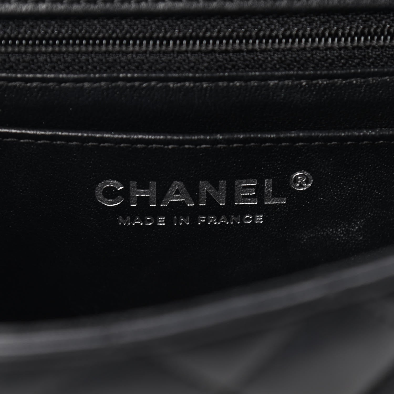 Chanel Lambskin Quilted Mini Rectangular Flap Black 5 of 8