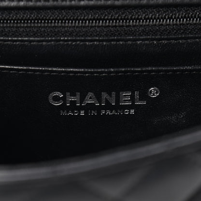 Chanel Lambskin Quilted Mini Rectangular Flap Black 5 of 8