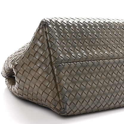 Bottega Veneta Nappa Intrecciato Medium Cabat Kaki 9 of 11