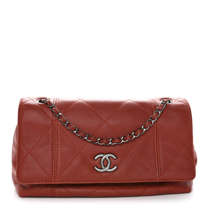 Chanel Lambskin Quilted Large Soft Touch Flap Dark Ochre 1 of 10
