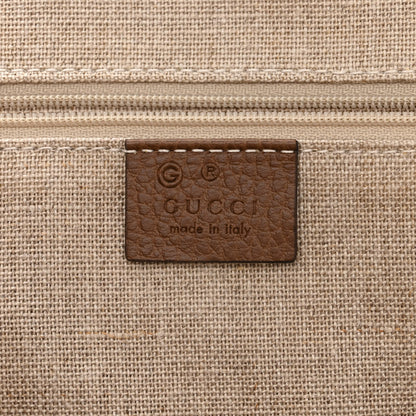 Gucci Monogram Medium Bree Shoulder Bag Beige Tabacco 6 of 10