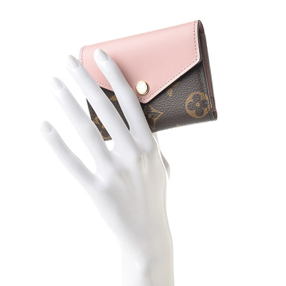 Louis Vuitton Monogram Zoe Wallet Rose Ballerine 2 of 7