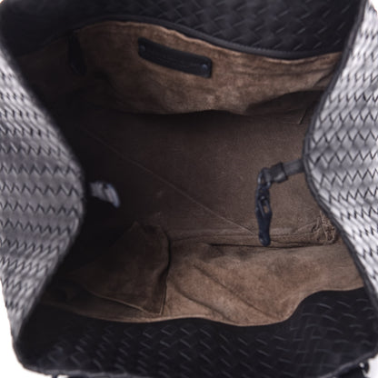 Bottega Veneta Nappa Intrecciato Ruffle Tote Ink 5 of 14